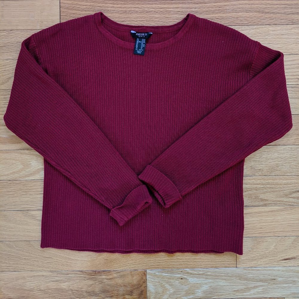 Forever 21 girls long sleeve top